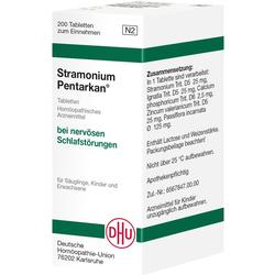 Weiße Medikamentenschachtel für nervöse Schlafstörungen, homöopathisches Mittel.