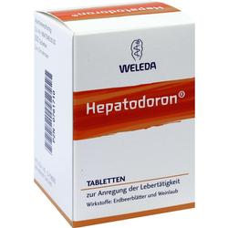 Eine Schachtel mit Tabletten zur Unterstützung der Leberfunktion.