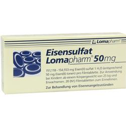 EISENSULFAT LOMAPHARM 50MG