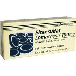 EISENSULFAT LOMAPHARM100MG