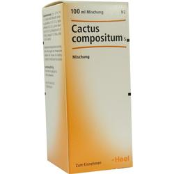 Eine Schachtel mit der Aufschrift "Cactus compositum s."